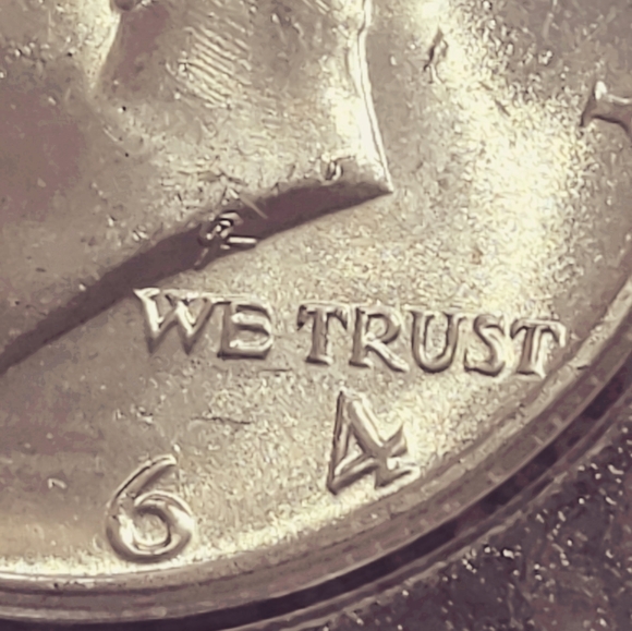 1964 Quarter , 90% Silver - Picture 7 of 7